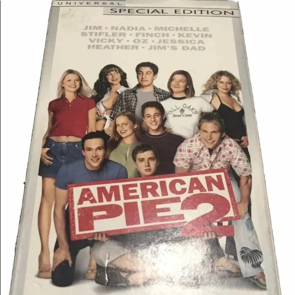 Vintage American Pie 2 VHS 2002 UNTESTED